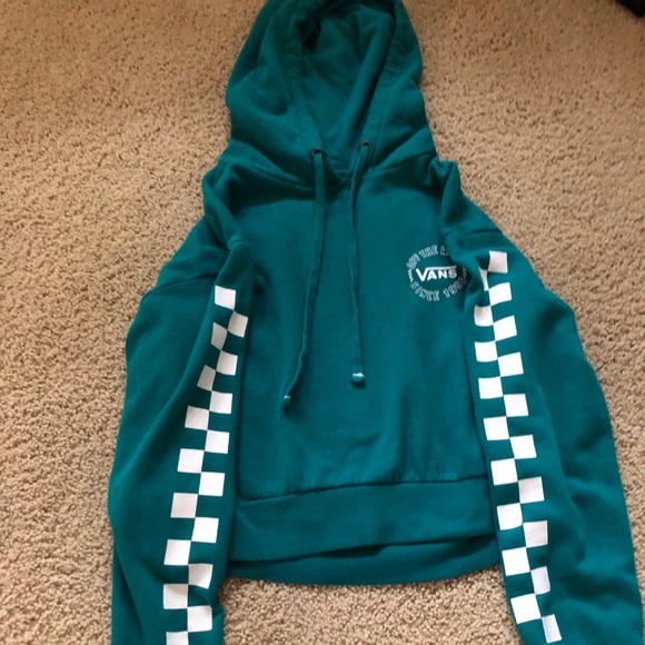 checkered vans jacket